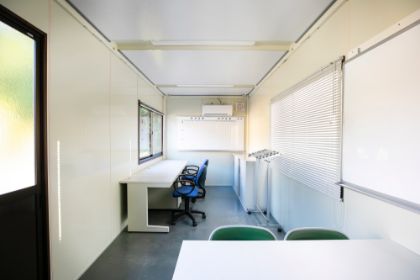 4坪単棟 事務所-1